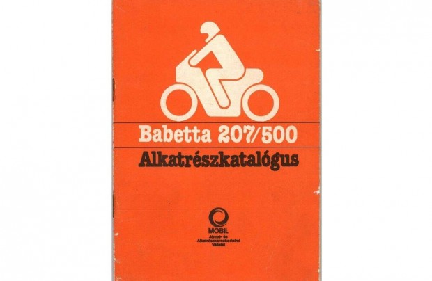 Babetta 207 alkatrsz katalgus ( Magyar )