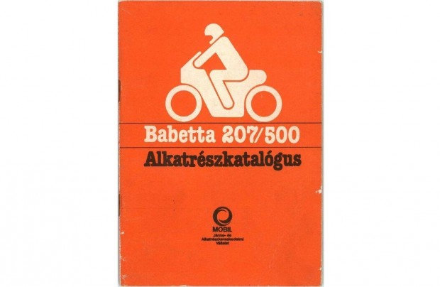 Babetta 207 alkatrsz katalgus ( Magyar )