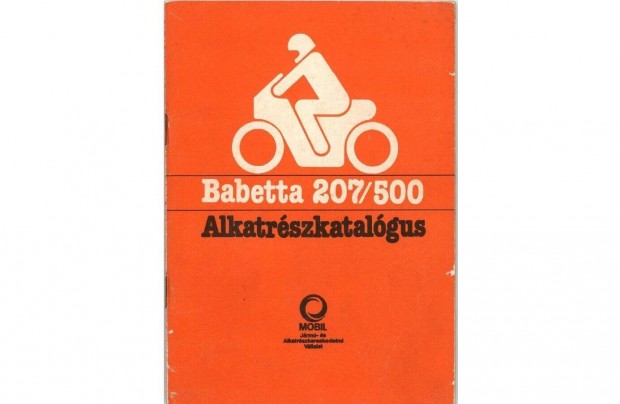 Babetta 207 alkatrész katalógus ( Magyar )(7.)
