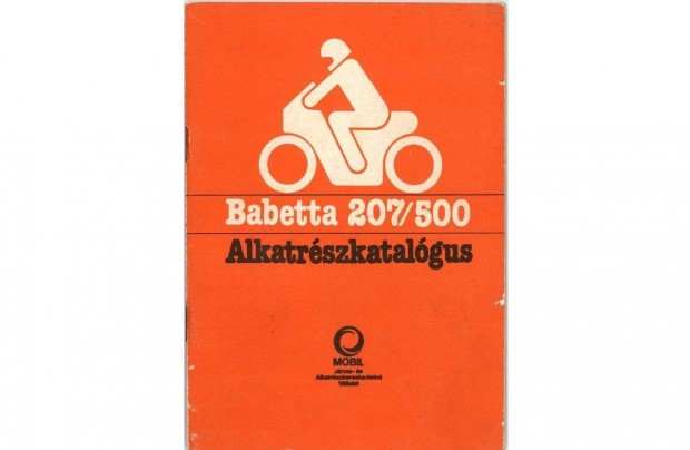 Babetta 207 alkatrsz katalgus ( Magyar )