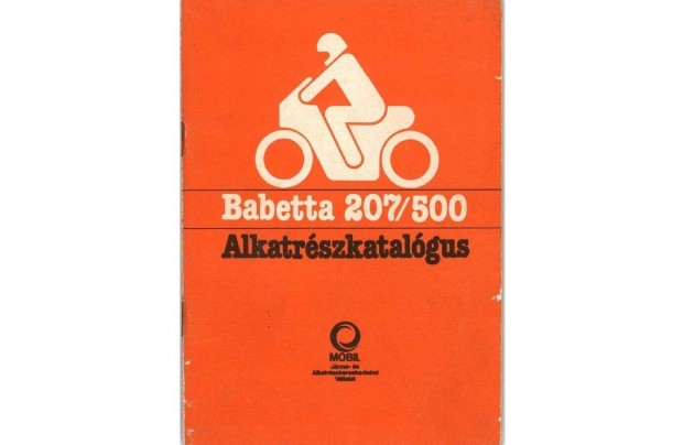 Babetta 207 alkatrsz katalgus ( Magyar )