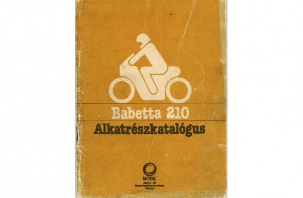 Babetta 210 alkatrsz katalgus ( Magyar )