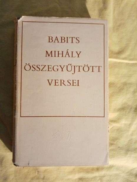 Babits Mihly sszegyjttt versei