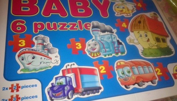 Baby 6 ris puzzle olcsn elad!