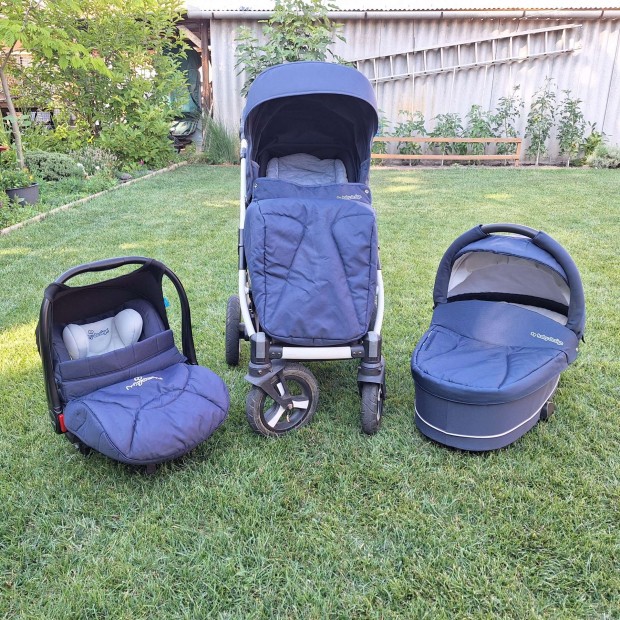 Baby Design Lupo Comfort 3in1 babakocsi sportbabakocsi, babahordozó