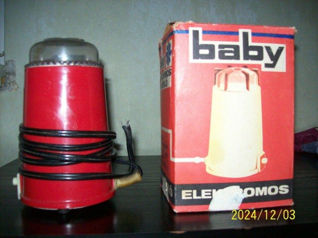 Baby rgi elektromos FMK kvrl-Dobozval