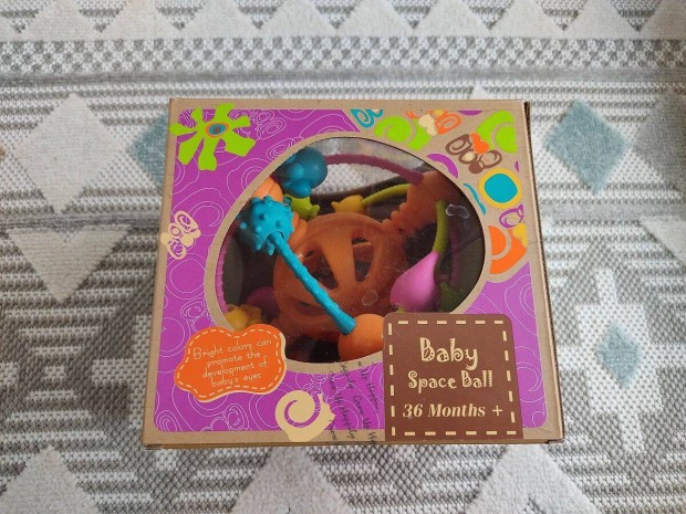 Baby space ball - Kszsgfejleszt labda bbijtk (19 cm)