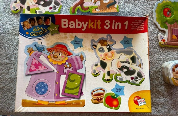 Babykit 3 in 1 llat farmos jtkkszlet