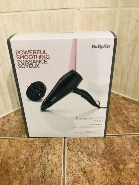 Babyliss Power Smooth 2200 hajszárító, garanciális