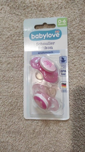 Babylove csajos cumi 0-6 ho szilikon 2 db os 1000 ft