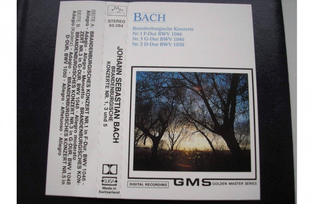 Bach - Brandenburgi koncert , Svjc , gyri msoros kazetta