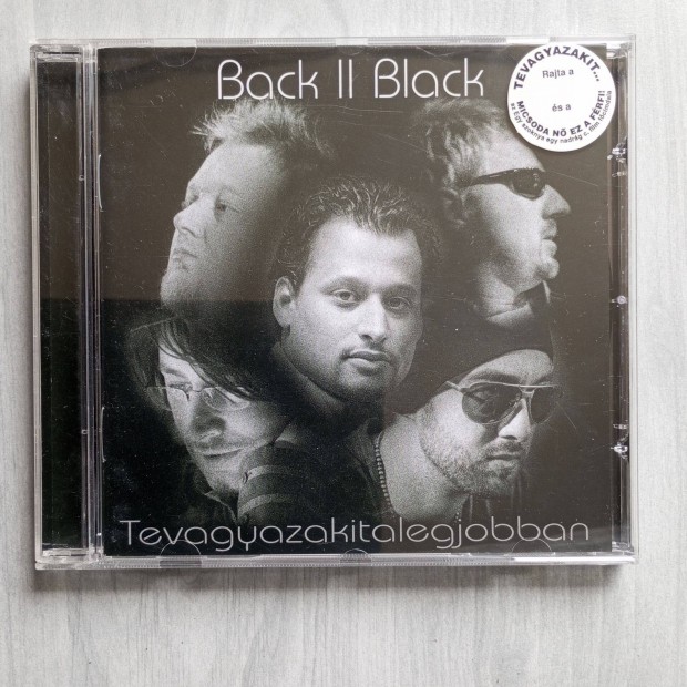 Back II Black 2005 Tevagyazakitalegjobban j llapot bort a lemez