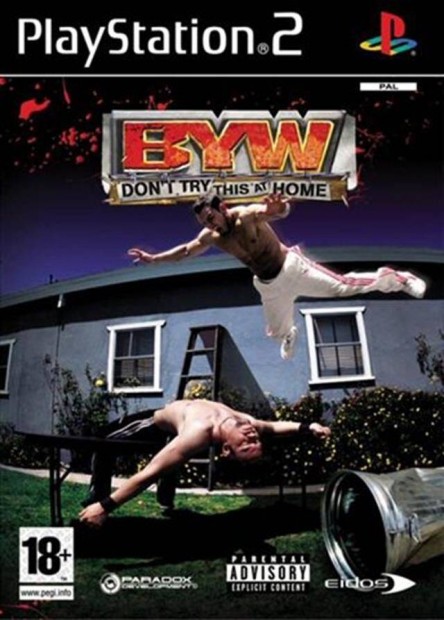 Backyard Wrestling Dont Try This At Home eredeti Playstation 2 jtk