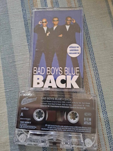 Bad Boys Blue - Back kazetta