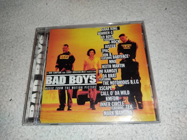 Bad Boys Soundtrack CD(Warren G,Ini Kamoze,Diane King,Inner Circle)