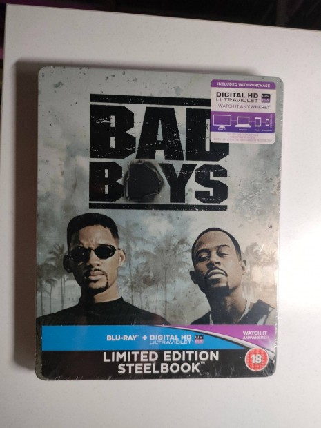 Bad Boys blu-ray film Steelbook