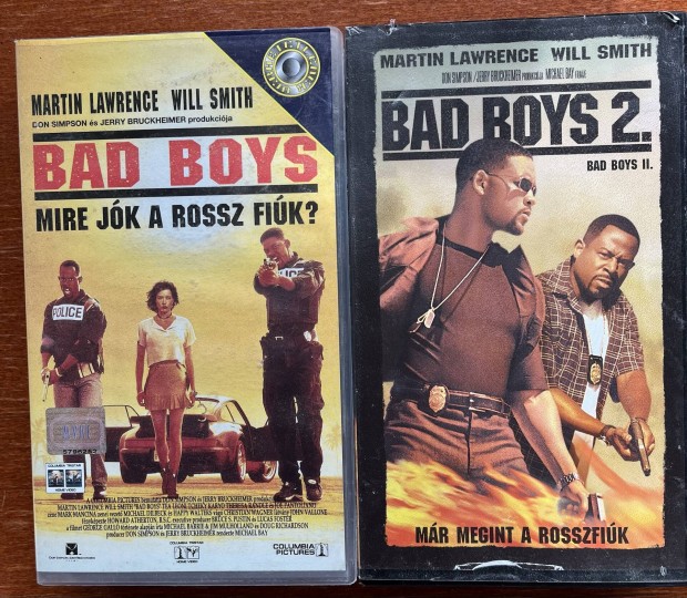 Bad boys pakk vhs kazetta 