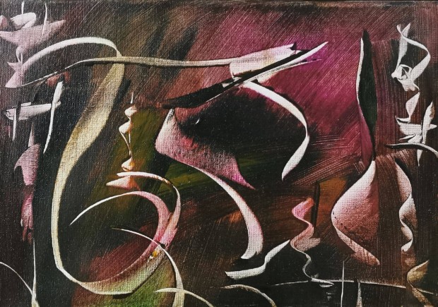 Baján Ildikó festmény 25 x 35 cm