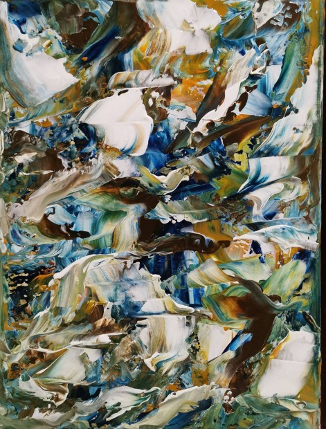 Baján Ildikó festmény 30 x 40 cm