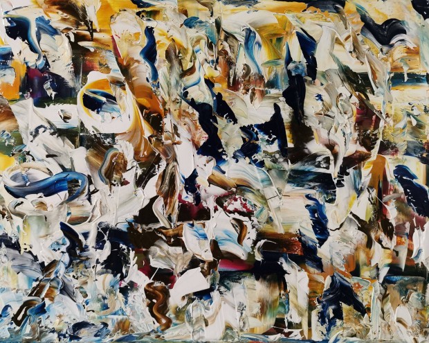 Bajn Ildik festmny 40 x 50 cm. Pillanatnyi impulzusok