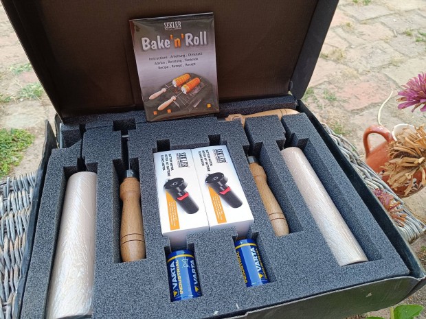 Bake 'n' Roll faszenes kürtőskalács grillsütő