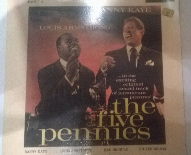 Bakelit kislemez - Danny Kaye & Louis Armstrong, -Vynil UK