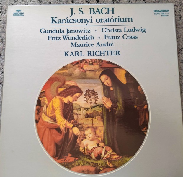 Bakelit lemez -J.S.Bach