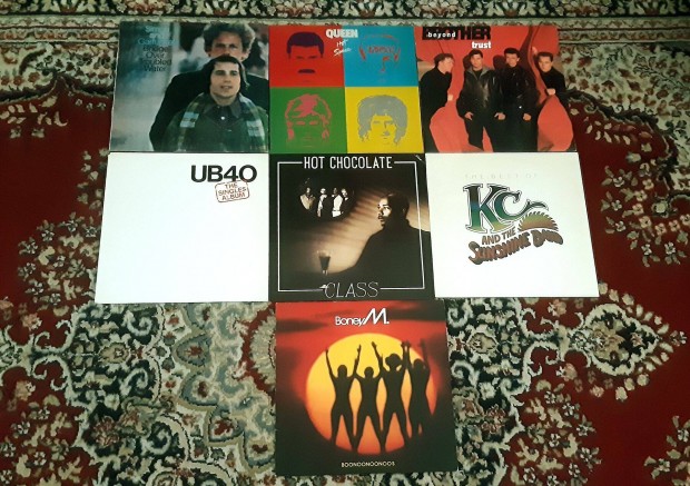 Bakelit lemezek, hanglemezek, 1. pack