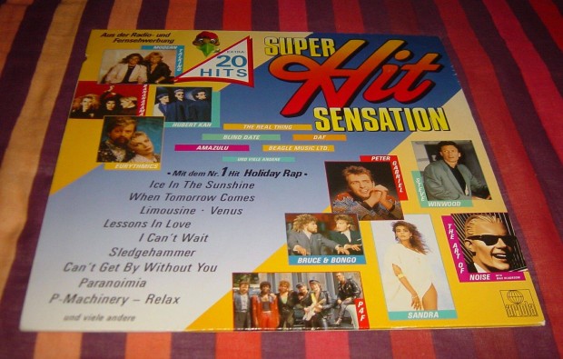 Bakelit nagylemez - Super Hit Sensation - Germany (1986.)