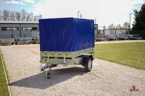 Bakon Martz 201 laprugós új Utánfutó +rendszám +ponyva 703.000 Ft