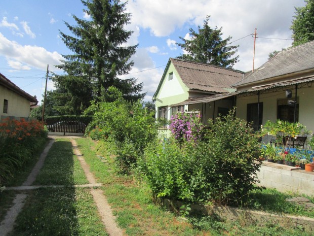Balaton közeli, klasszikus vidéki családi ház, és egy apartman