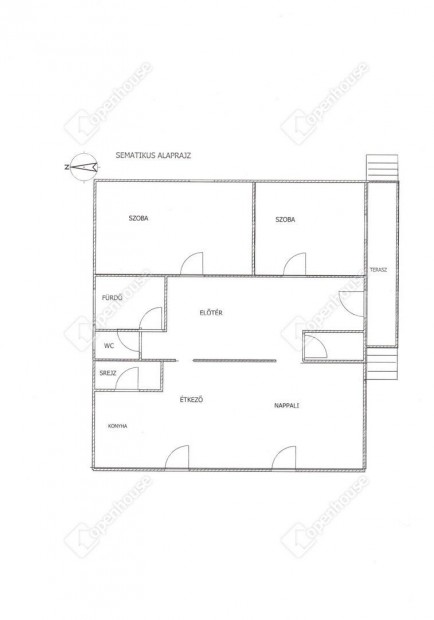 Balaton k�zeli csal�di h�z.