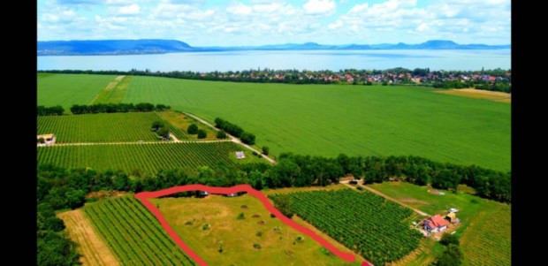 Balaton panormms Birtok Balatonkeresztr 7000m2 Hzzal Villannyal