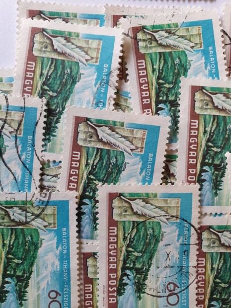 Balaton régi bélyeg az 1960-as évekből 106 db