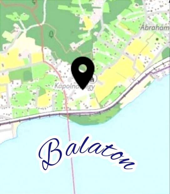 Balatoni telek elad 5366nm Kpolna dombon