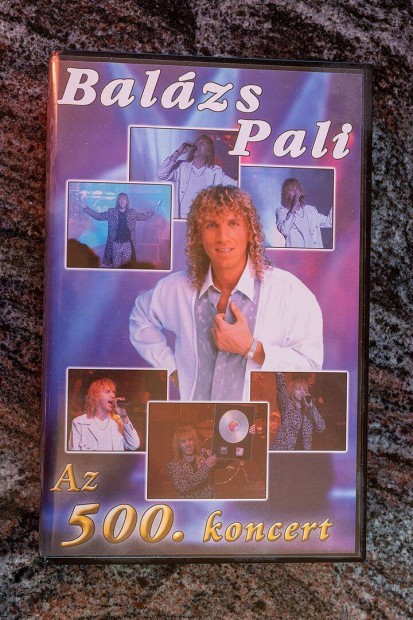 Balzs Pali 500. koncert VHS elad