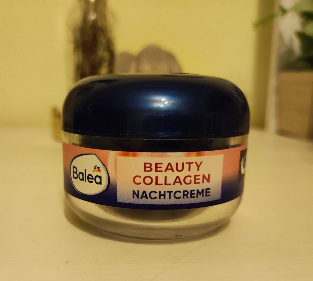 Balea Beauty Collagen jszakai arcrkm