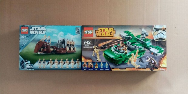 Baljs rnyak bontatlan Star Wars LEGO 40686 + 75091 Flash Speeder Fox