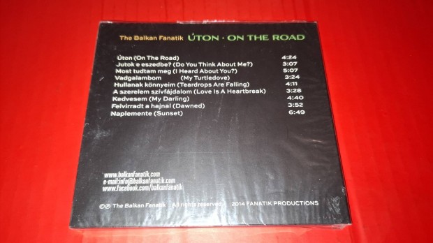 Balkán Fanatik On the road Cd Új 2014