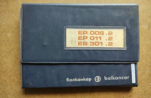 Balkancar platos targonca EP 006.2 kezelsi zemeltetsi utasts