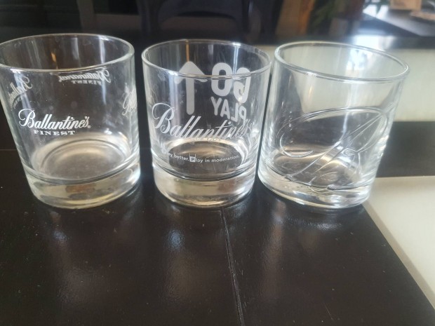 Ballantines poharak 