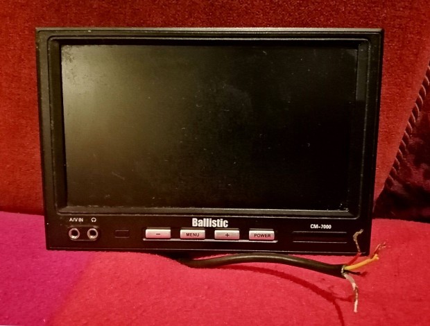 Ballistic CM-7000 aut Tft monitor elad