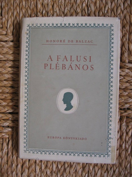 Balzac: A falusi plbnos, knyv