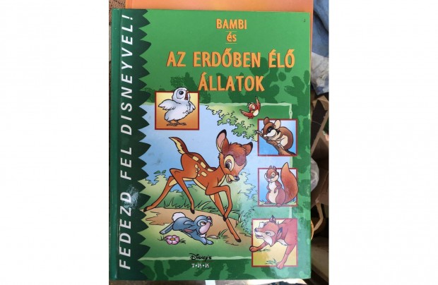 Bambi s az erdben l llatok meseknyv 1500 Ft :Lenti