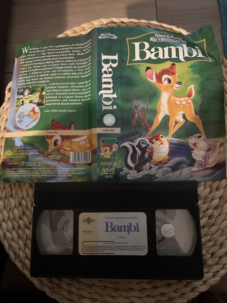 Bambi vhs.    