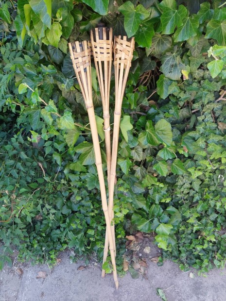 Bambusz sznyogriaszts fklya elado