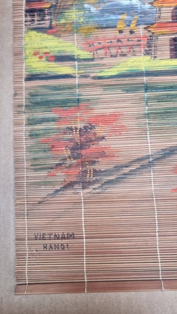 Bambuszra festett tjkp
