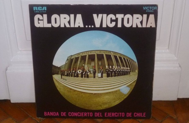 Banda De Concierto Del Ejrcito De Chile Gloria.Victoria LP 1969