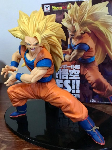 Bandai Banpresto Dragon Ball Super SSJ3 Son Goku Fes!! figura / szobor
