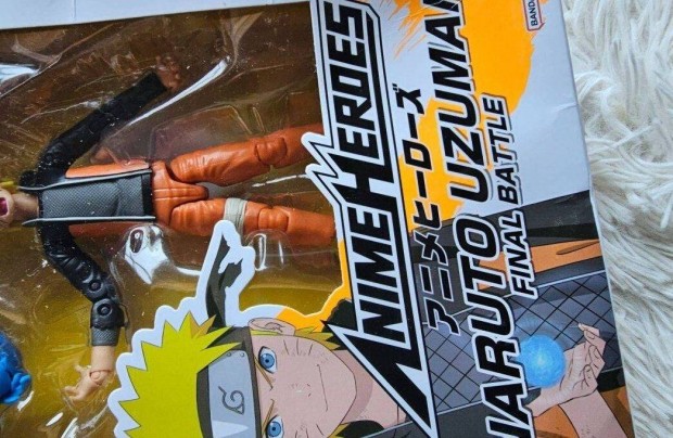 Bandai - Anime Heroes Naruto Uzumaki figura j dobozos Ha szeretnd a